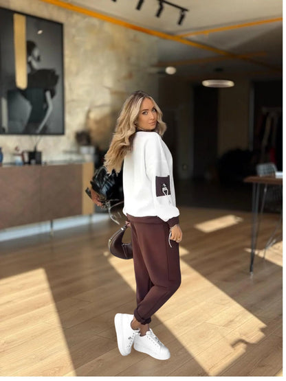 Βαλένη – Παντελόνι με λάστιχο στη μέση και τσέπες