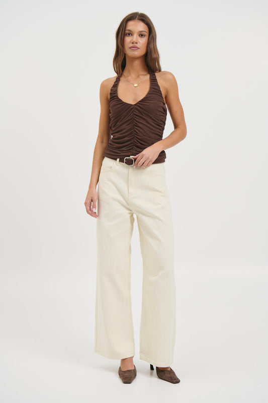 Κάλια – Τοπ Halter Σοκολά