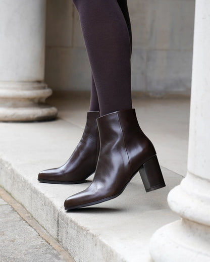 Georgia Chocolate Leather