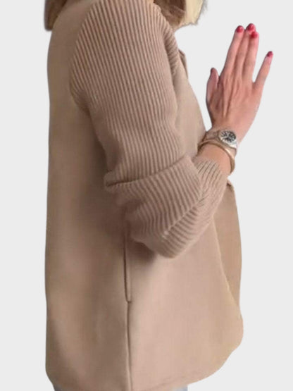 Δάφνη – Κομψό σακάκι με πλεκτά μανίκια