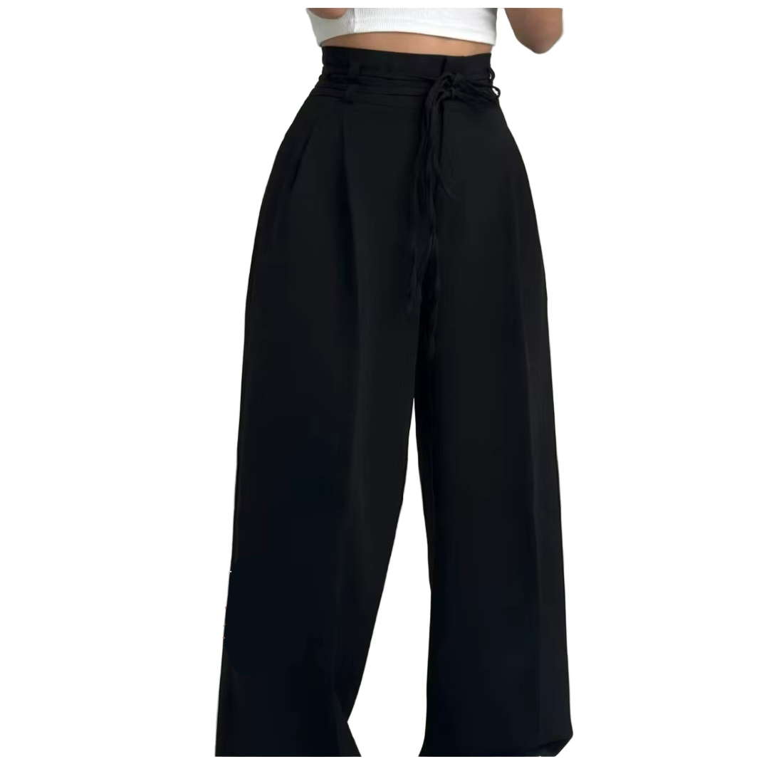 Αλκμήνη – Παντελόνι με ψηλή μέση και δέσιμο